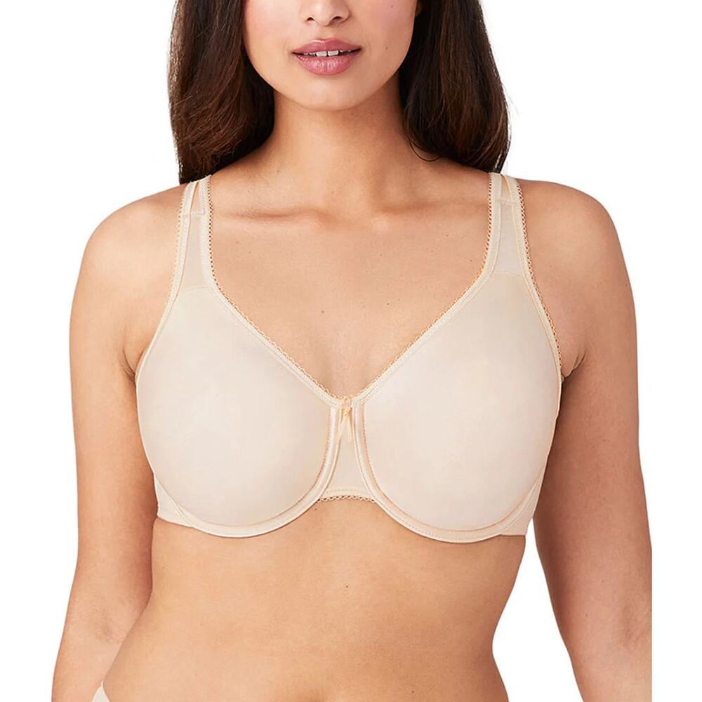 Wacoal Basic Beauty Full Figure Seamless Underwire Bra in Sand Size 32G 855192
